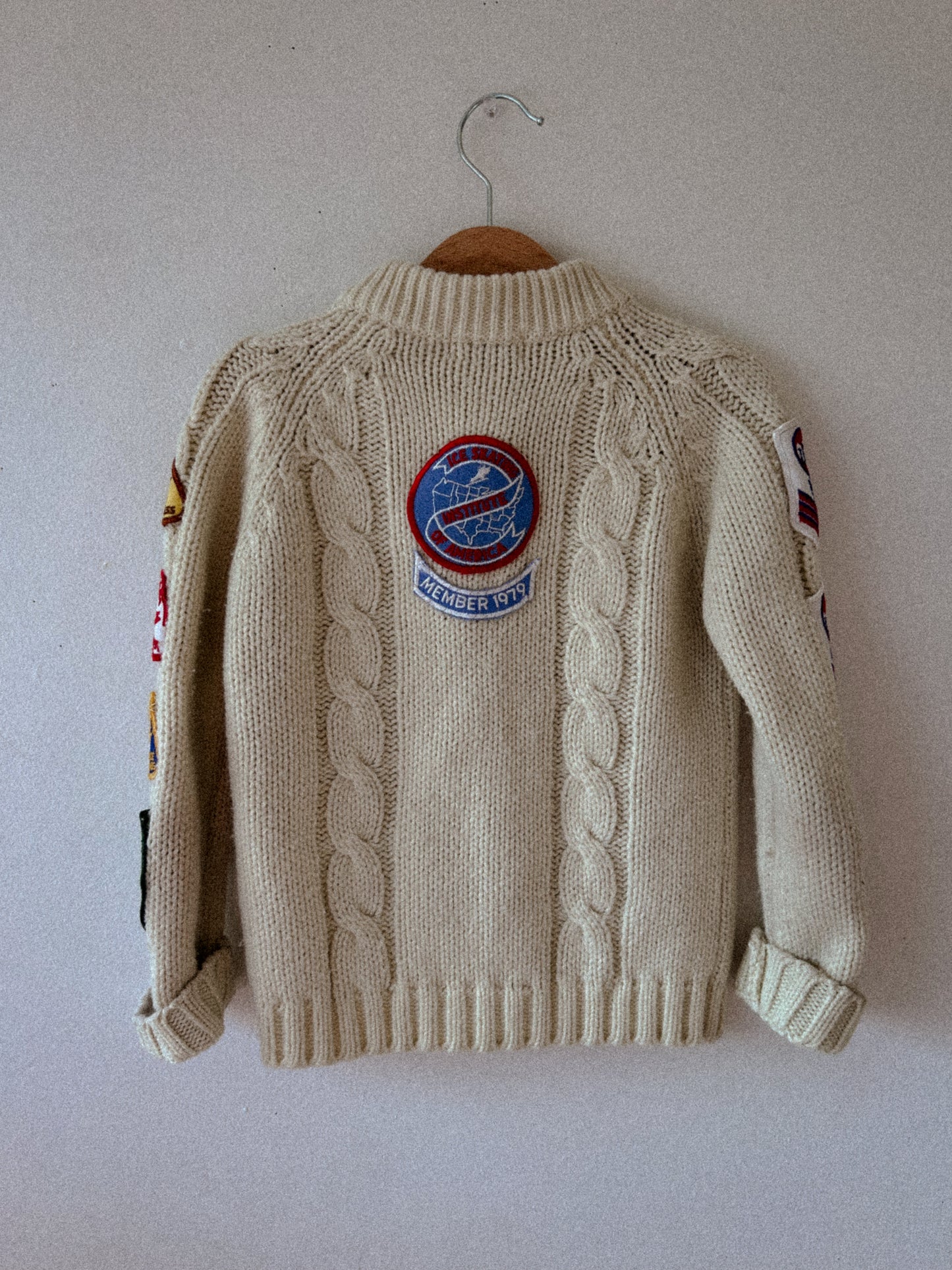 70s Ice Skating Cardigan