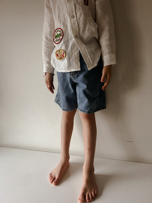 Vintage Lee Long Denim Shorts