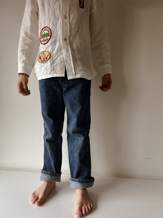 Vintage Dark Wash Levis
