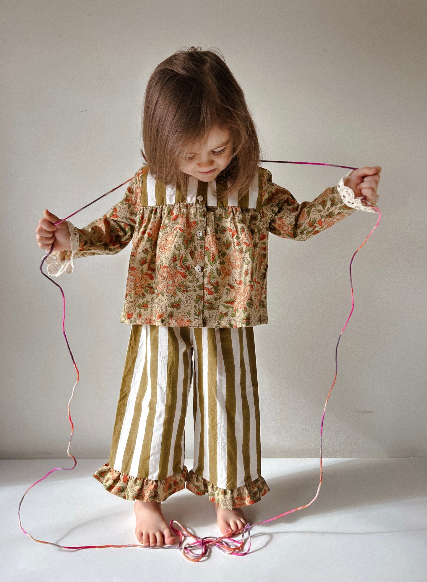 Bay Set in Paloma + Wide Stripes