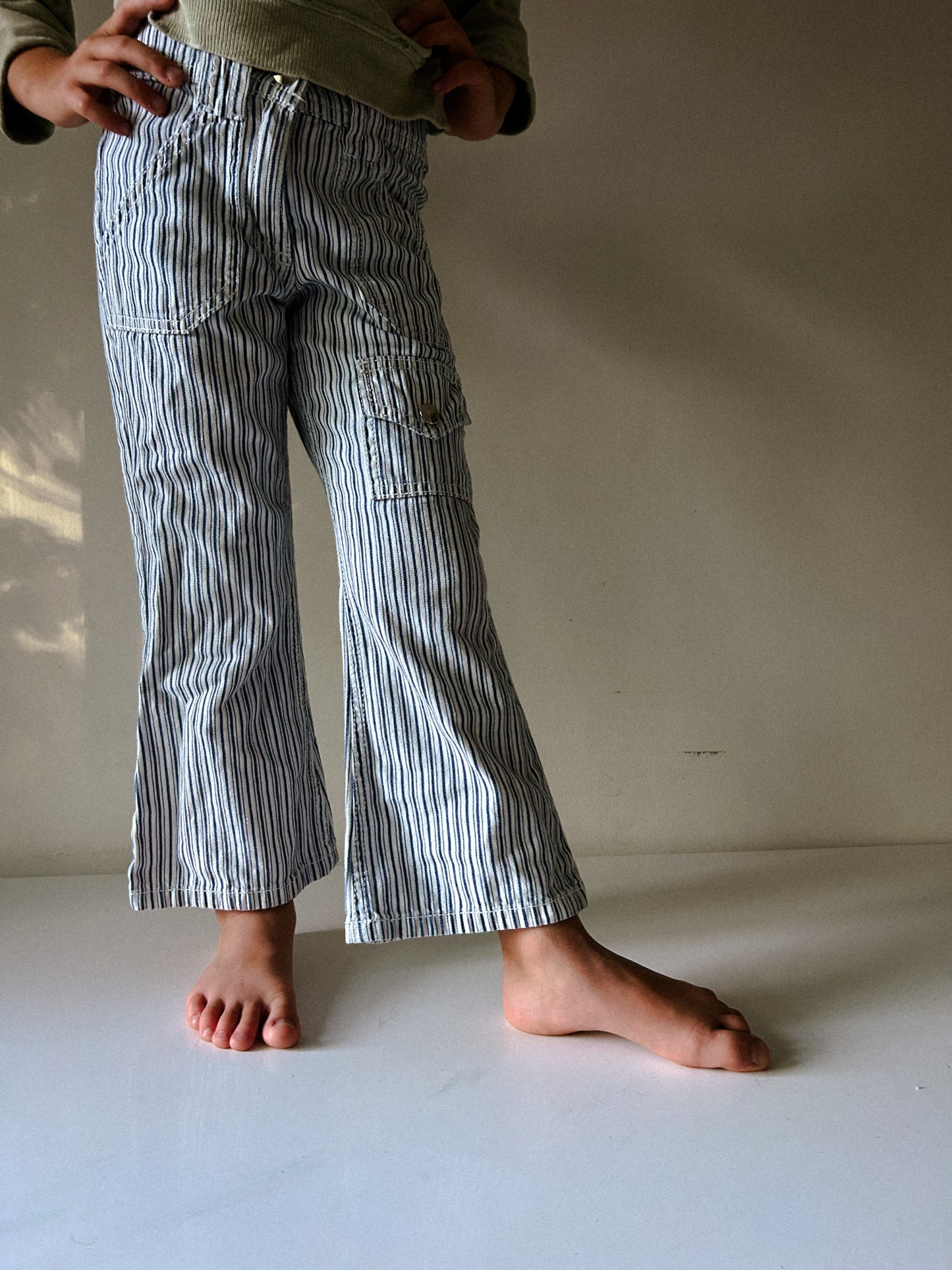 70s Hickory Striped Flares