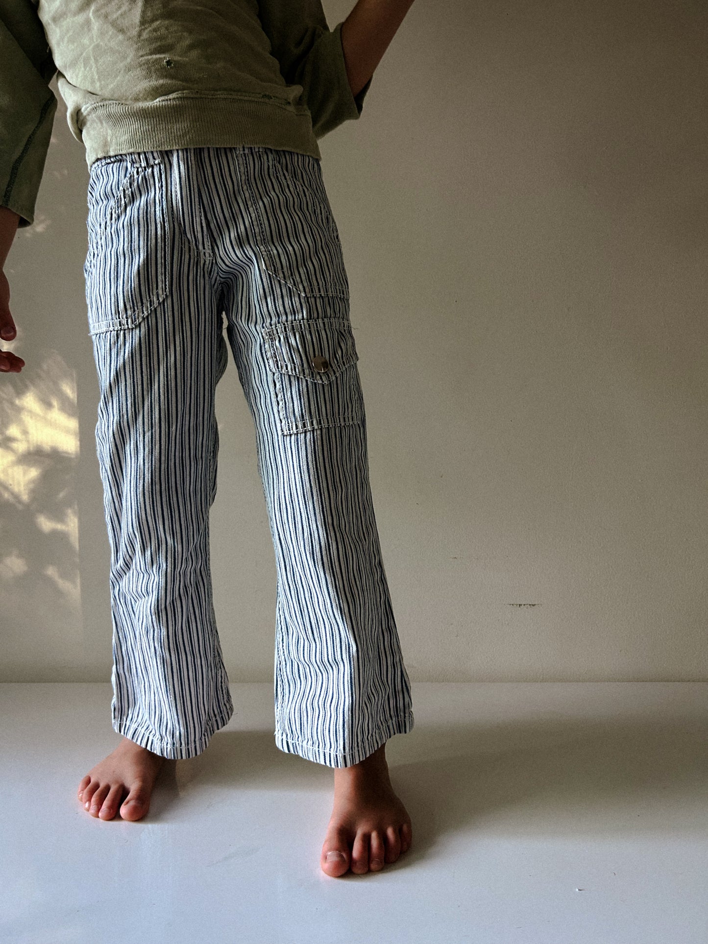 70s Hickory Striped Flares