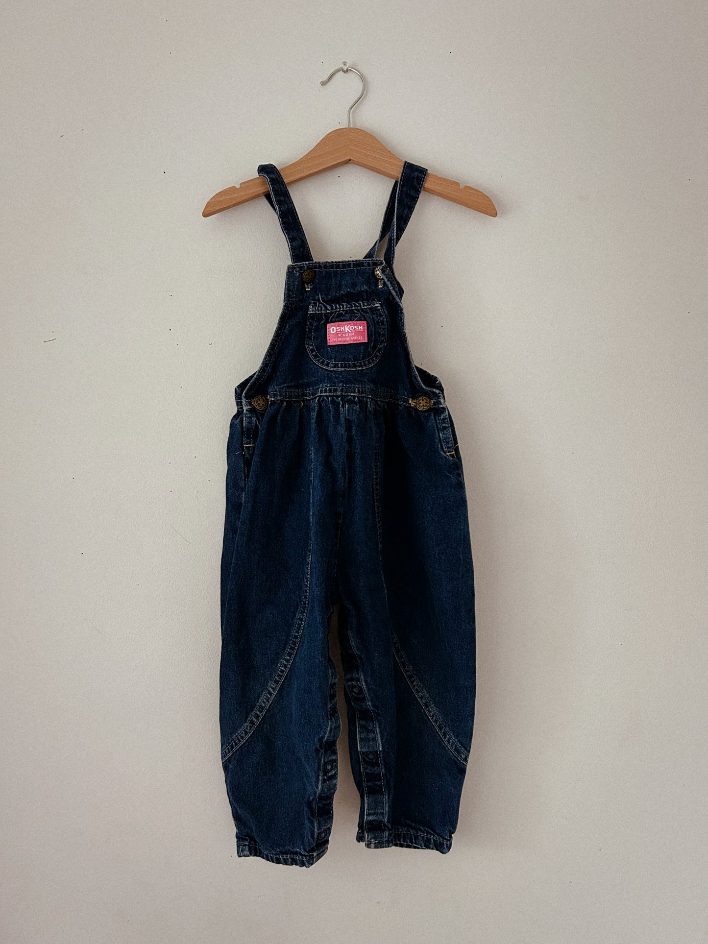 Vintage Oshkosh Bubble Overalls