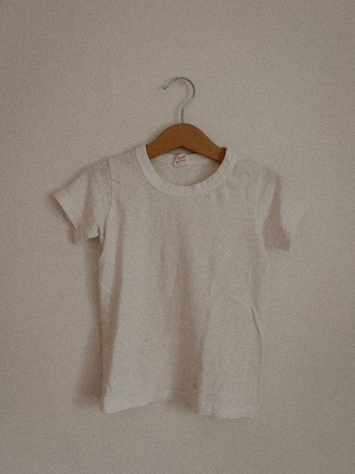60s White Tee