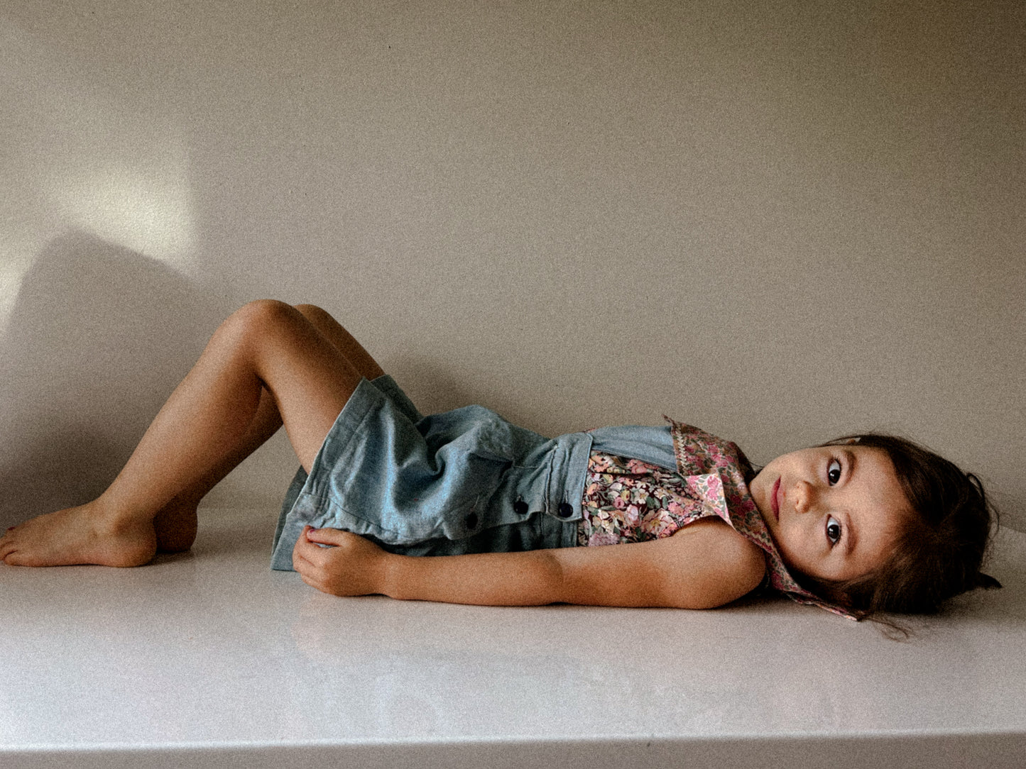 40s Chambray Shortalls