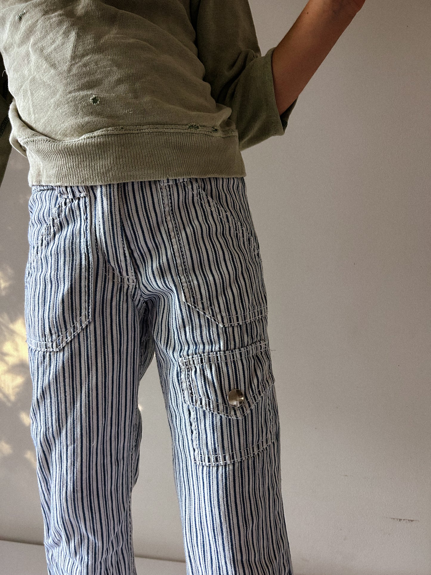 70s Hickory Striped Flares