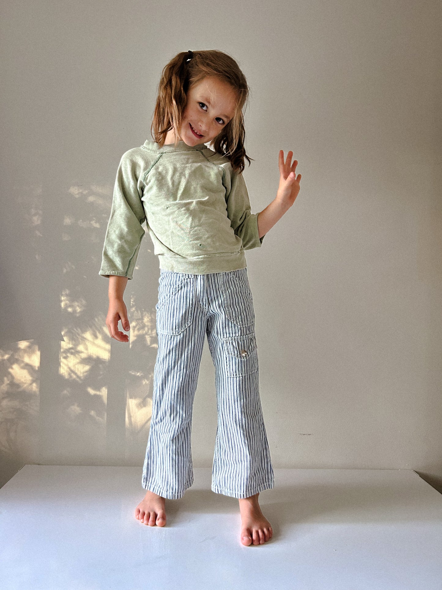 70s Hickory Striped Flares