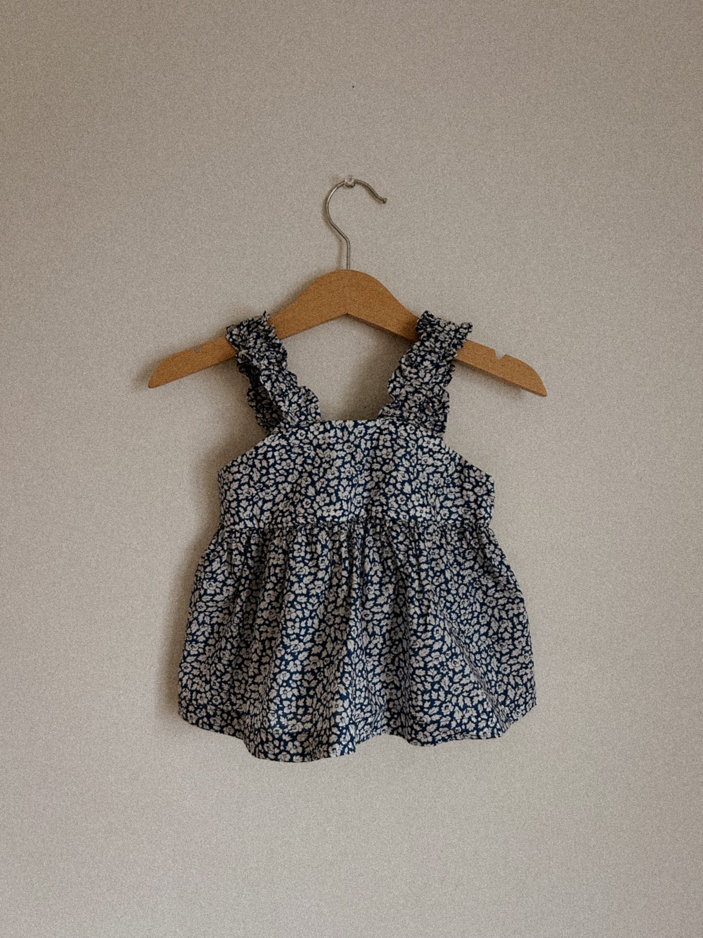 Ballet Top in Blue Floral