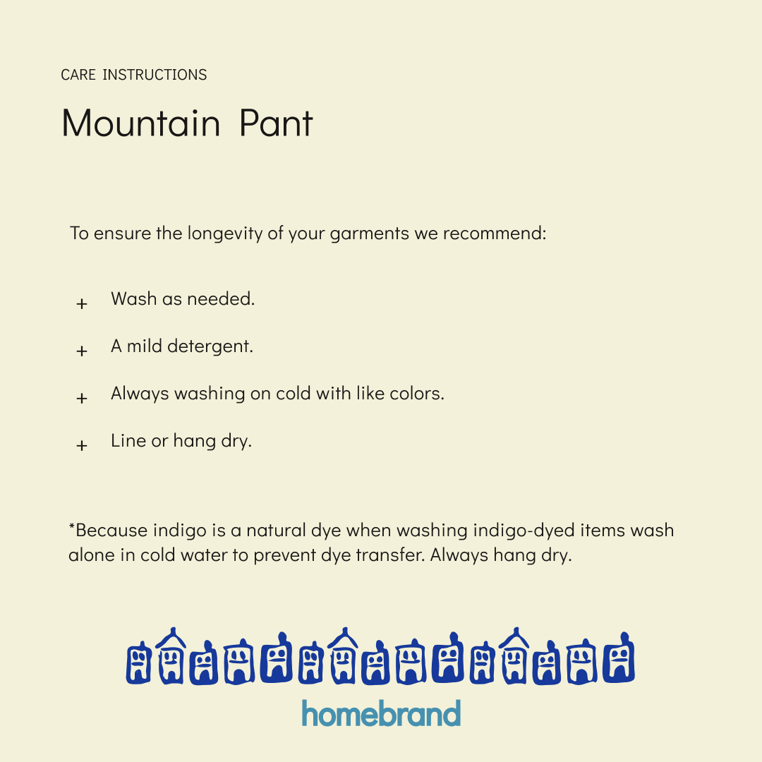 Mountain Pant in Heliotrope Patch