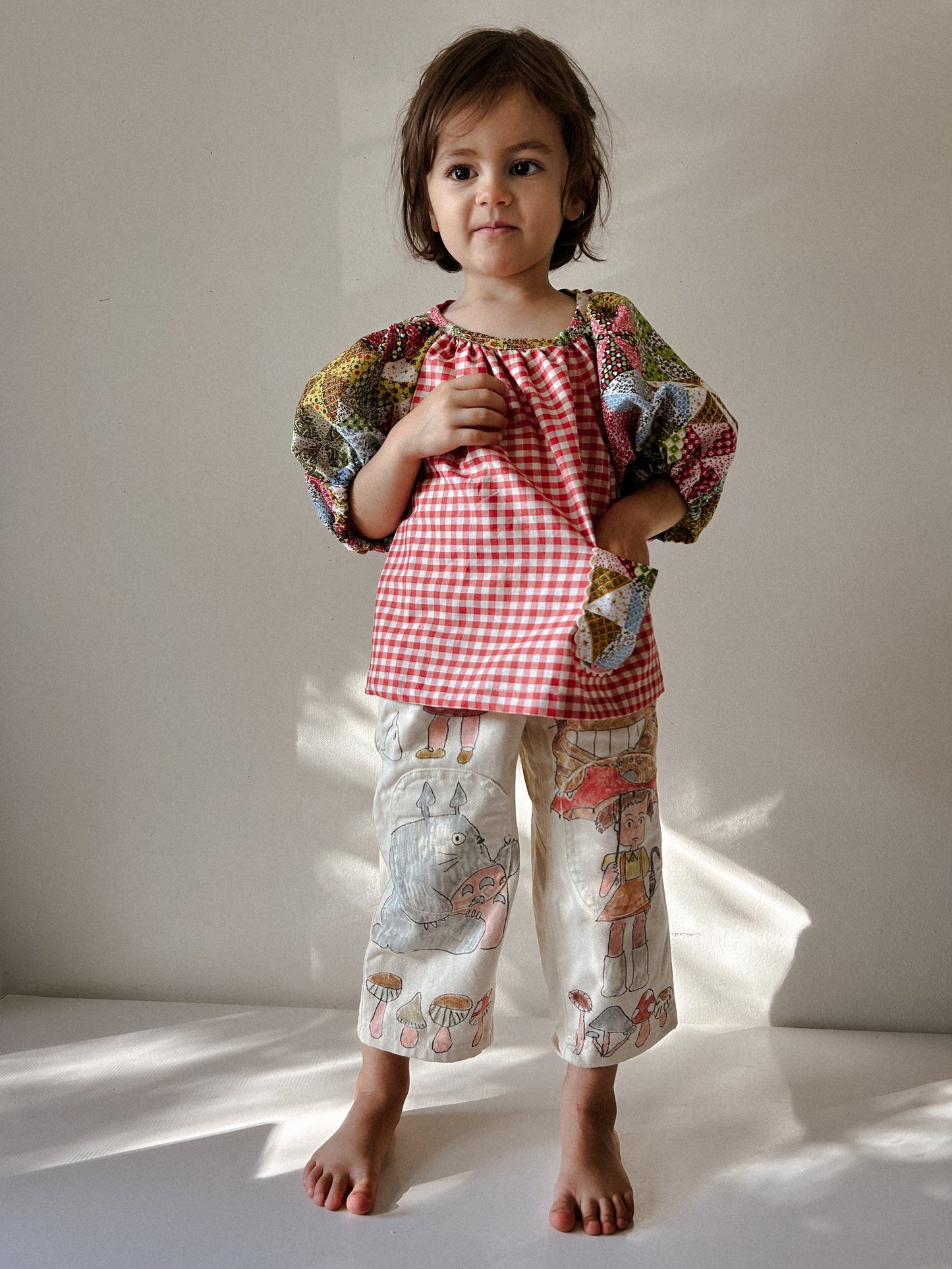Totoro Mountain Pants 2/3Y