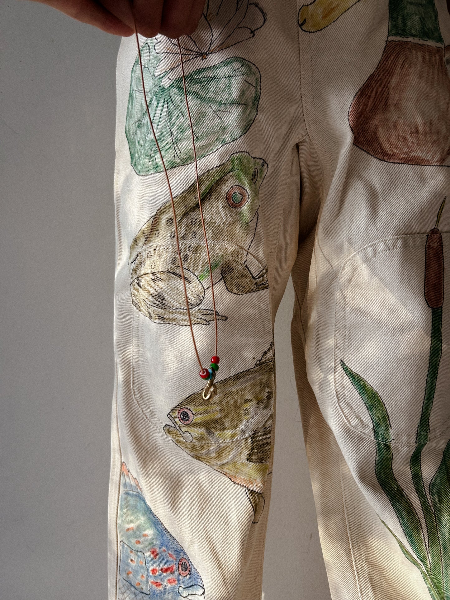 Vintage Cracker Jack Necklace