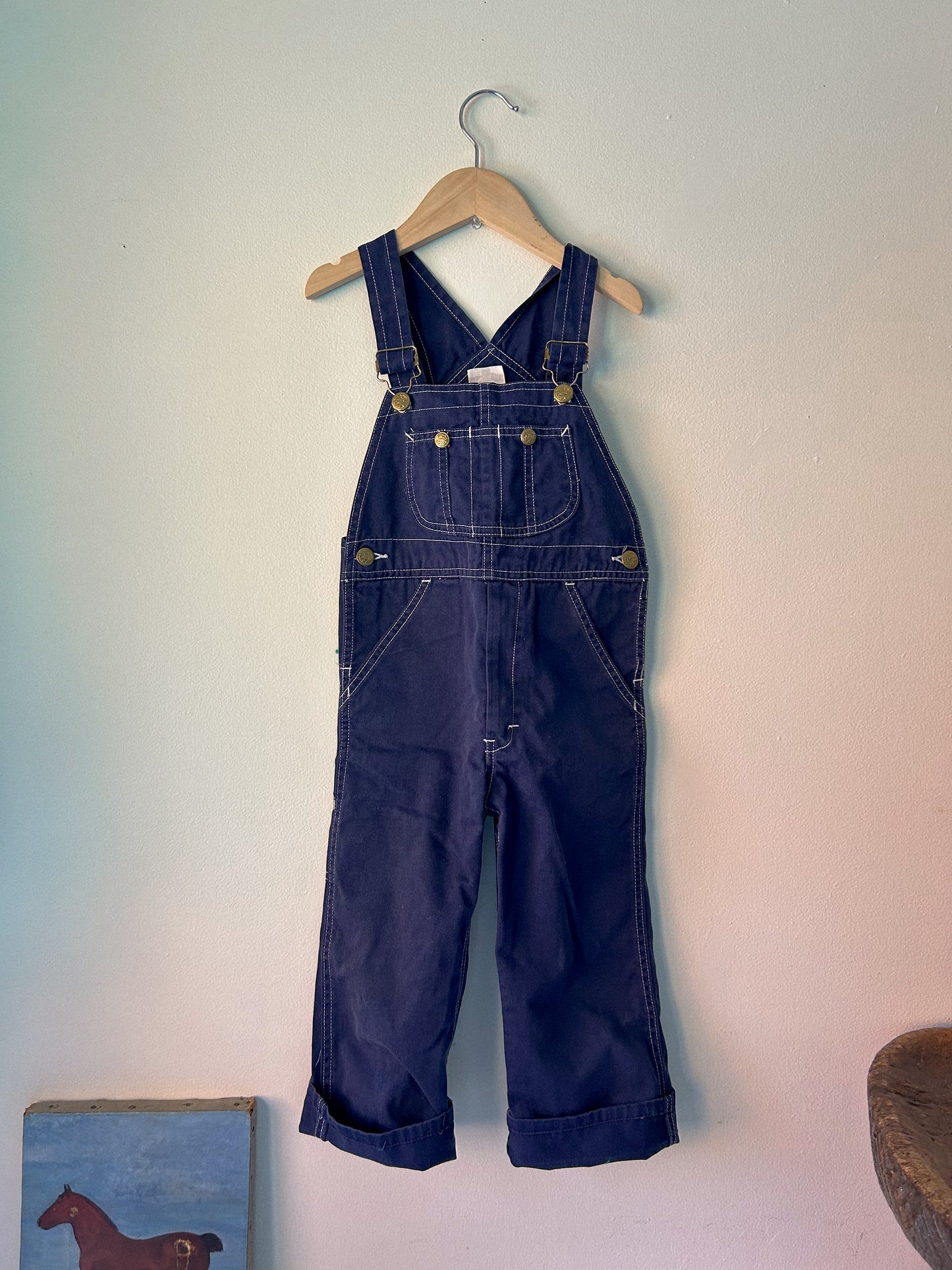 Vintage Navy Overalls