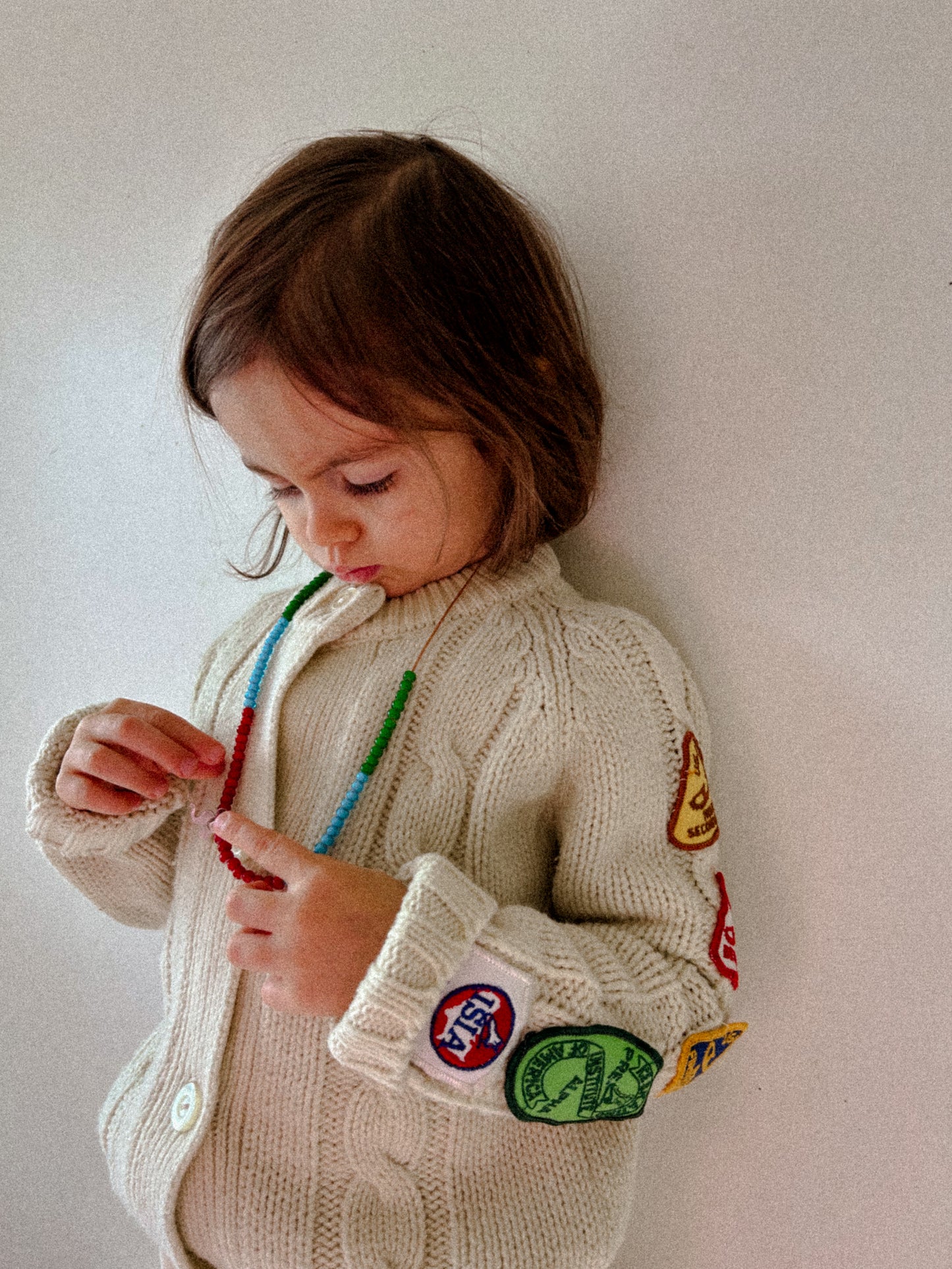 70s Ice Skating Cardigan