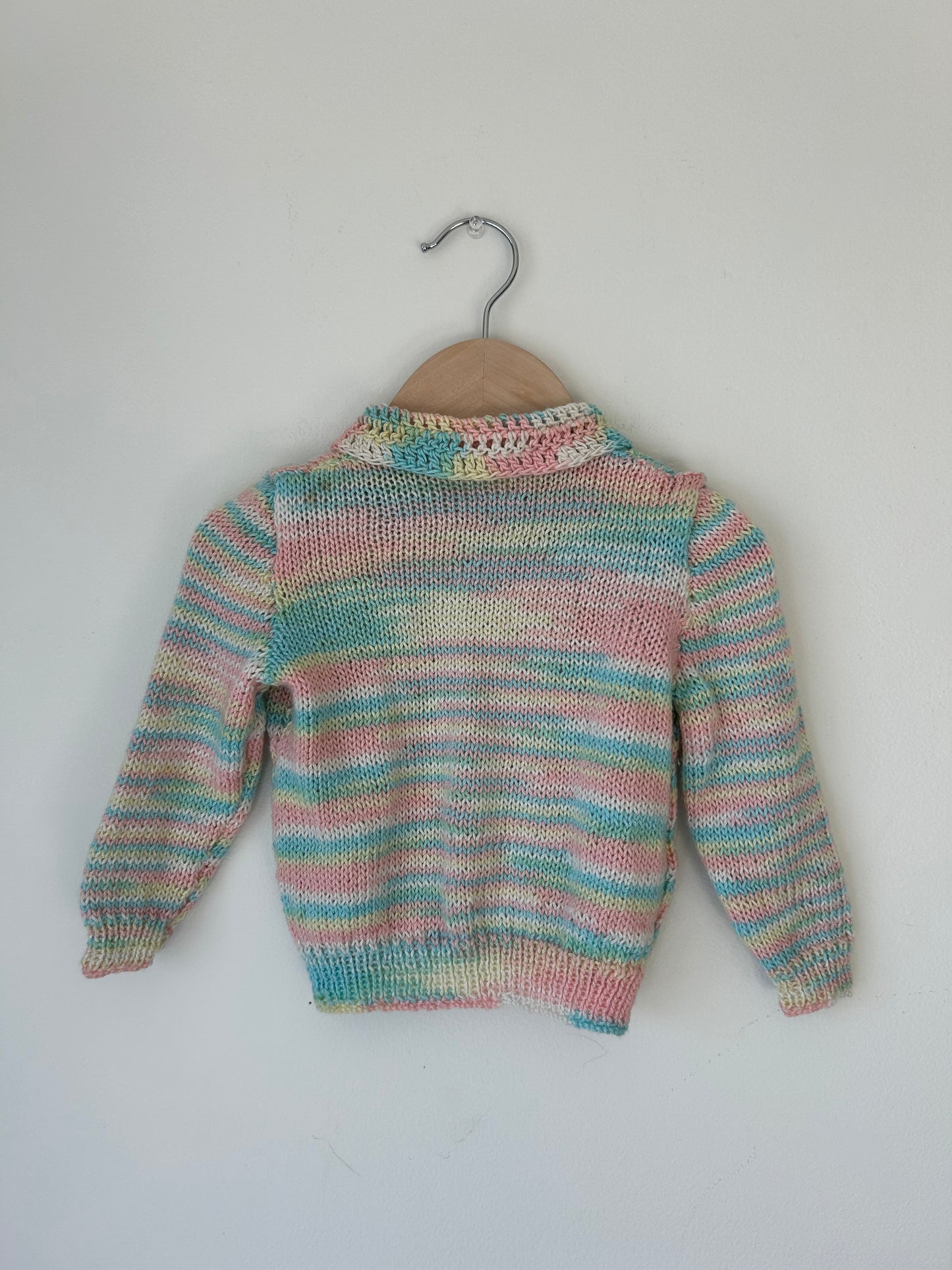 Pastel Space Dye Cardigan