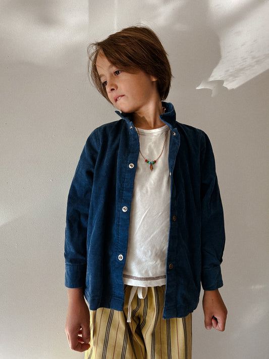 Hill Jacket in Marine Cord