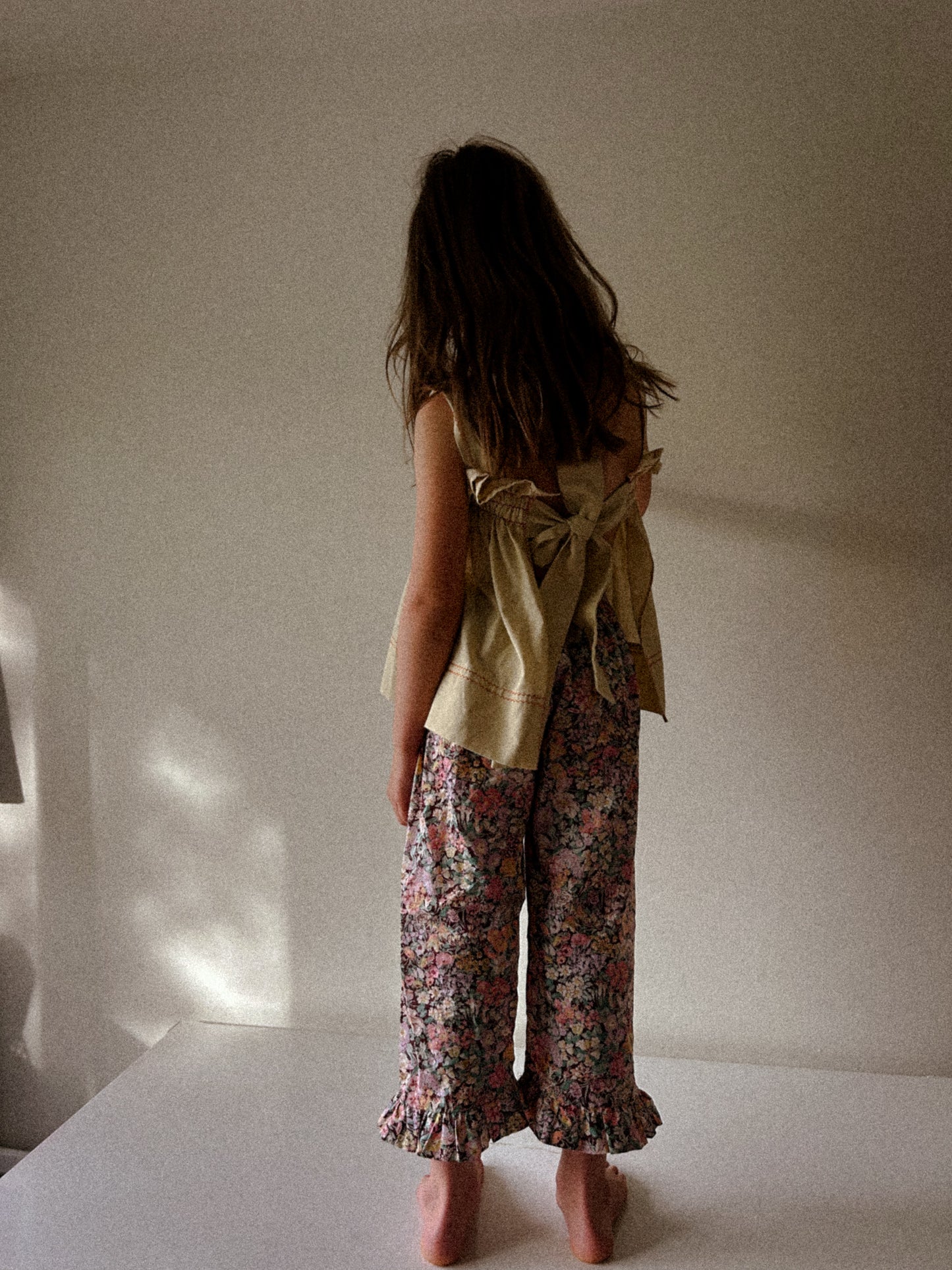 70s Homemade Tie Back Top