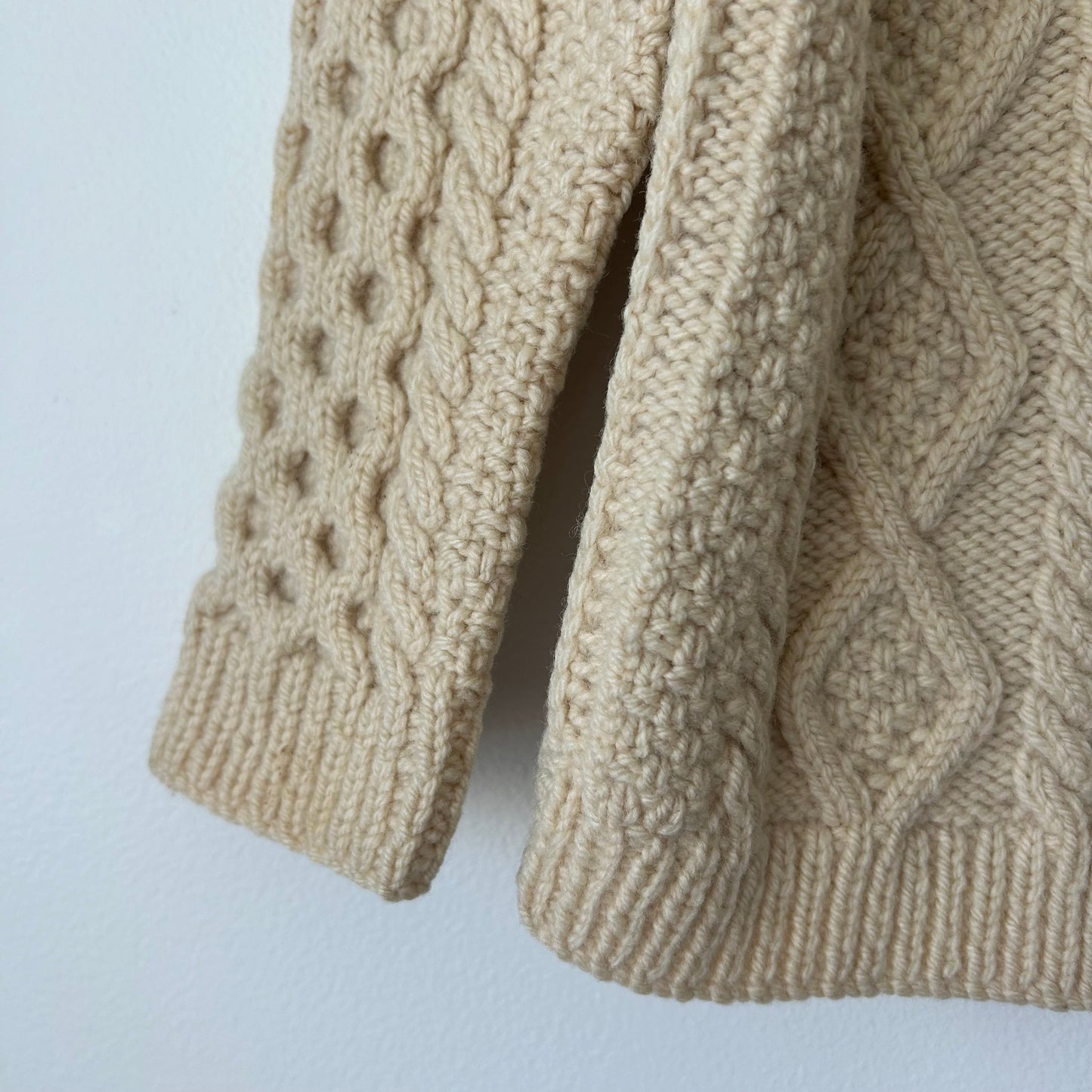 Handmade Cable Knit Sweater