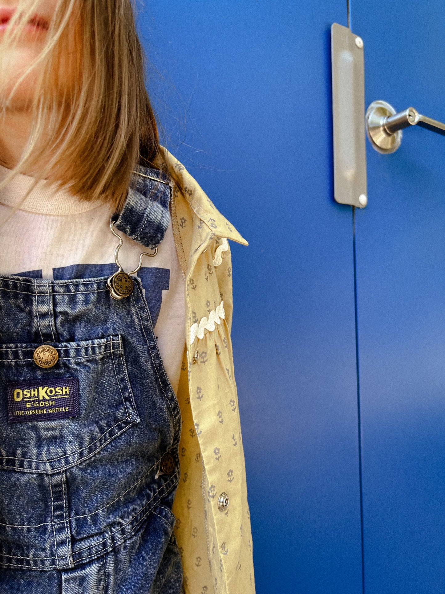 Vintage Oshkosh Acid Wash Shortalls