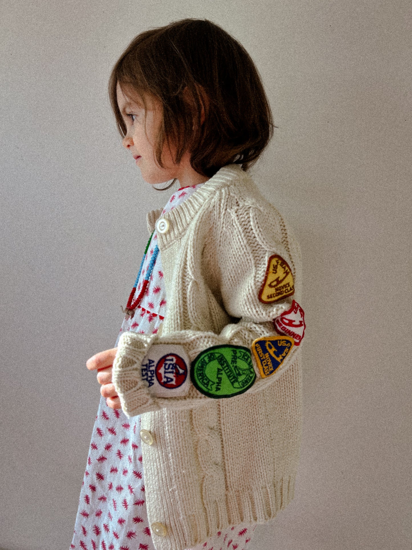 70s Ice Skating Cardigan