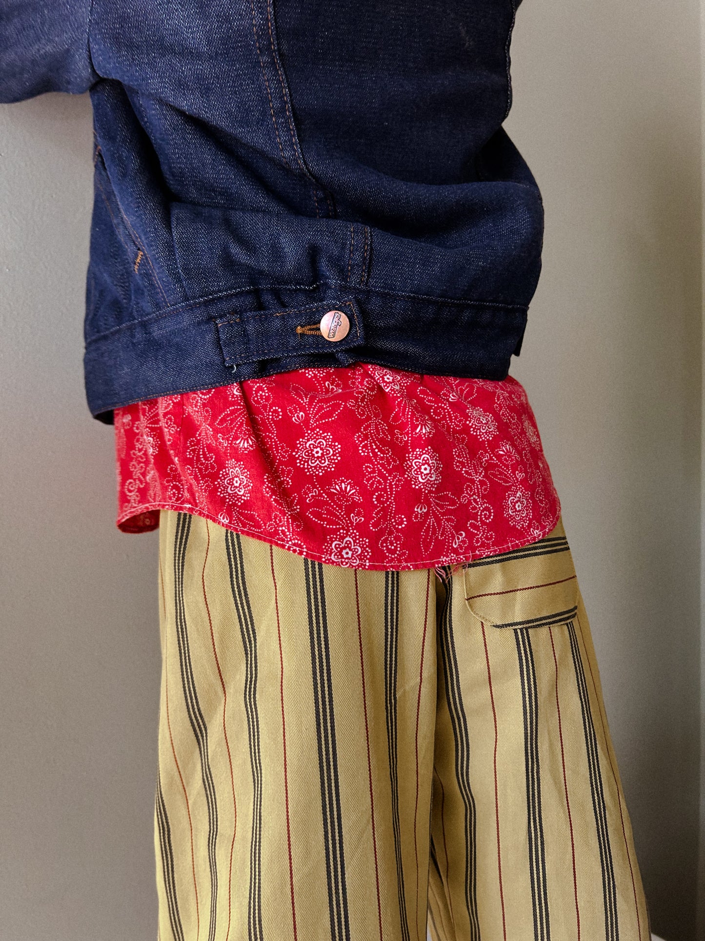 70s Floral Button Up