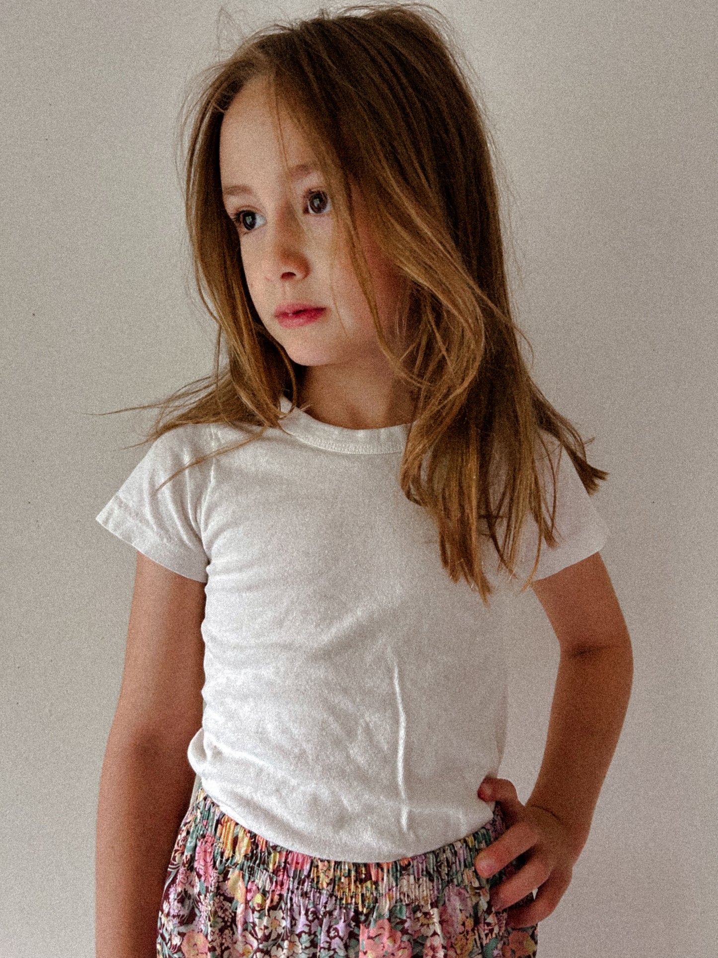 60s White Tee