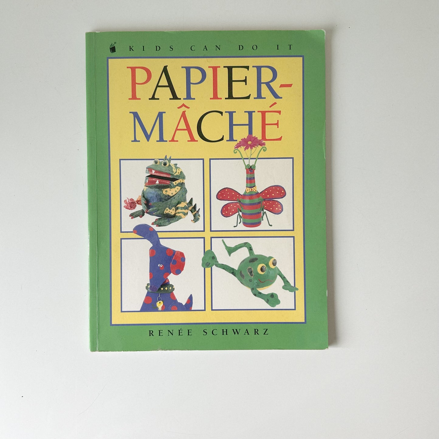 Vintage Paper Mache Book