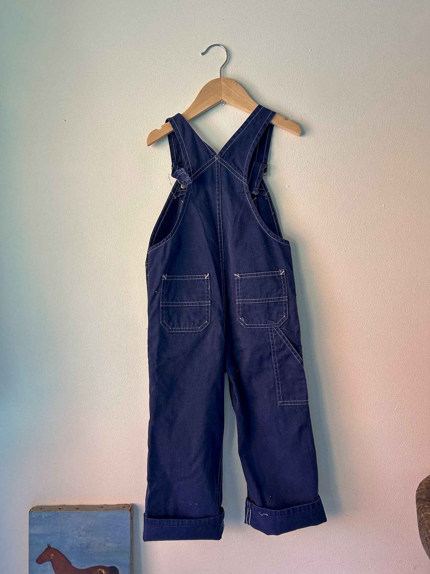 Vintage Navy Overalls