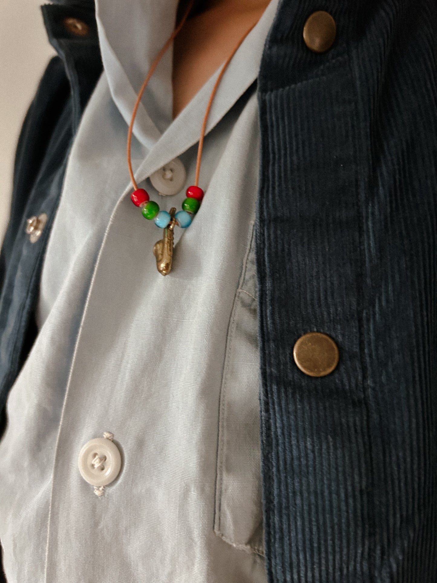 Vintage Cracker Jack Necklace