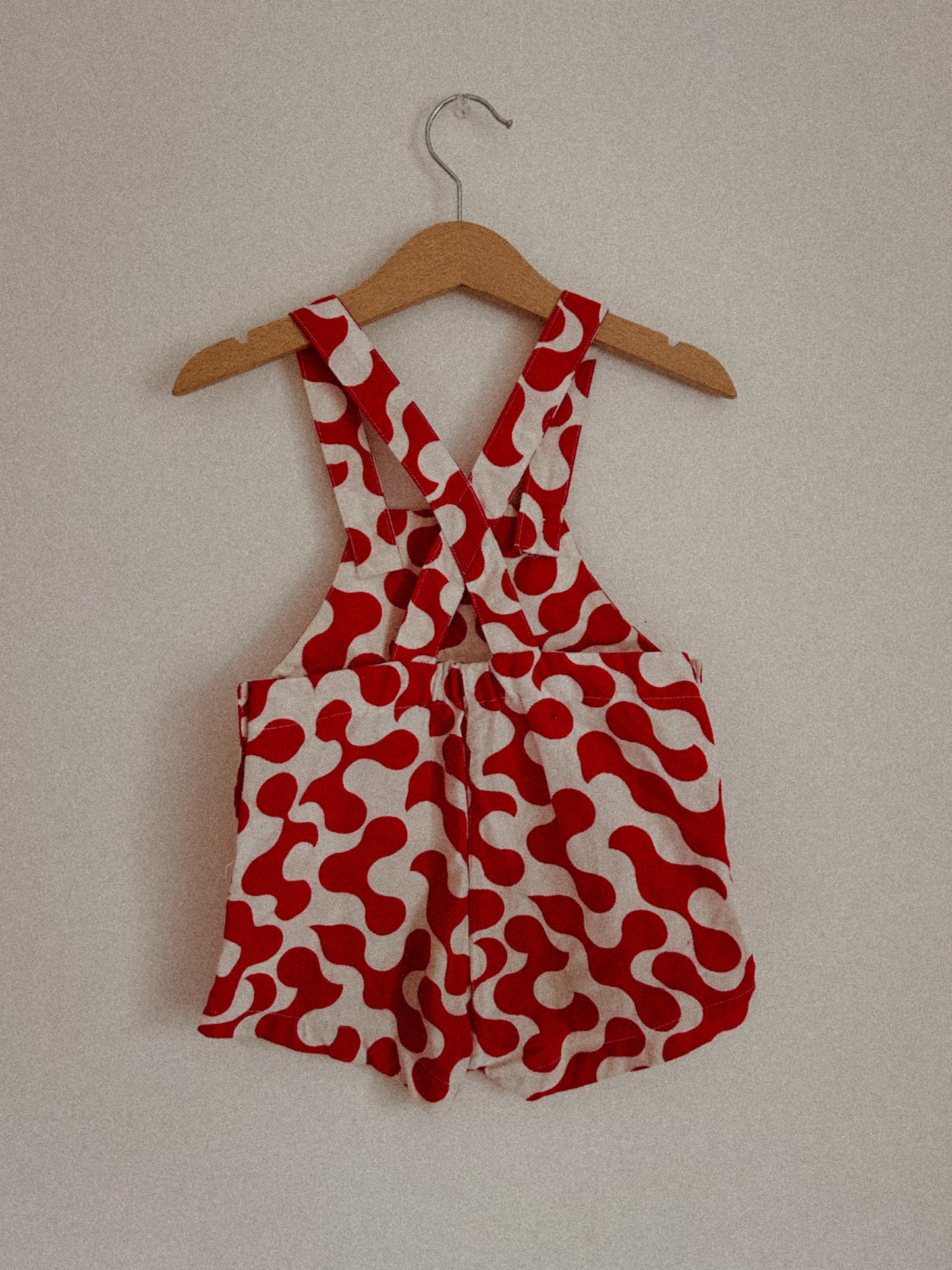 50s swirl overalls