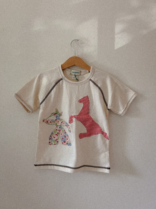 Baseball Tee in Horse & Rider