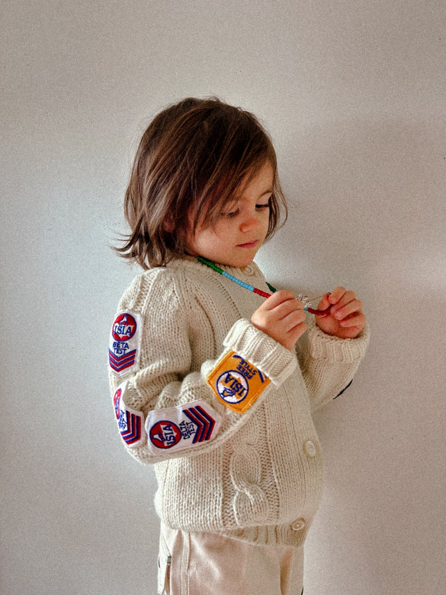 70s Ice Skating Cardigan