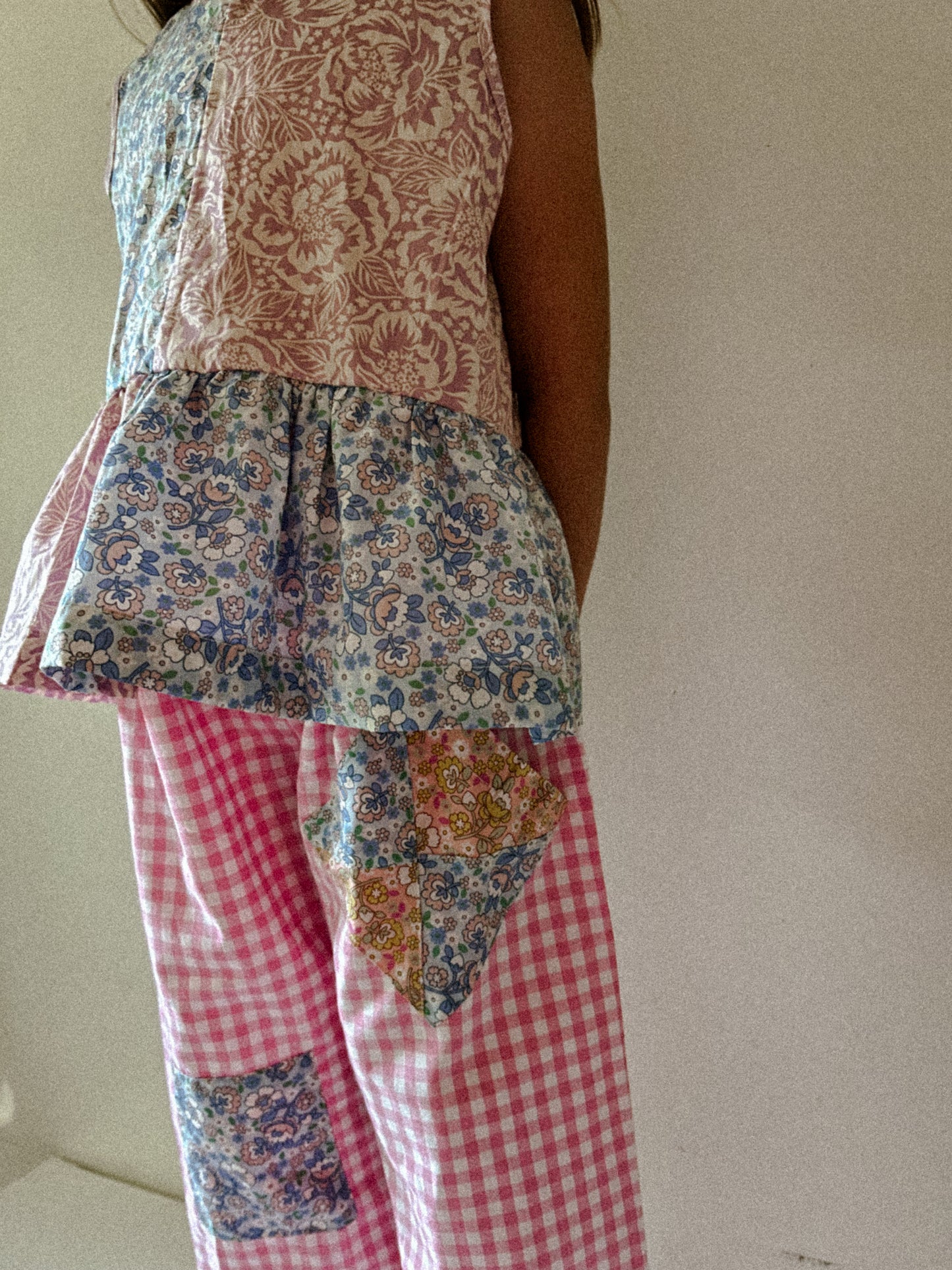 Garden Pants in Picnic Pink