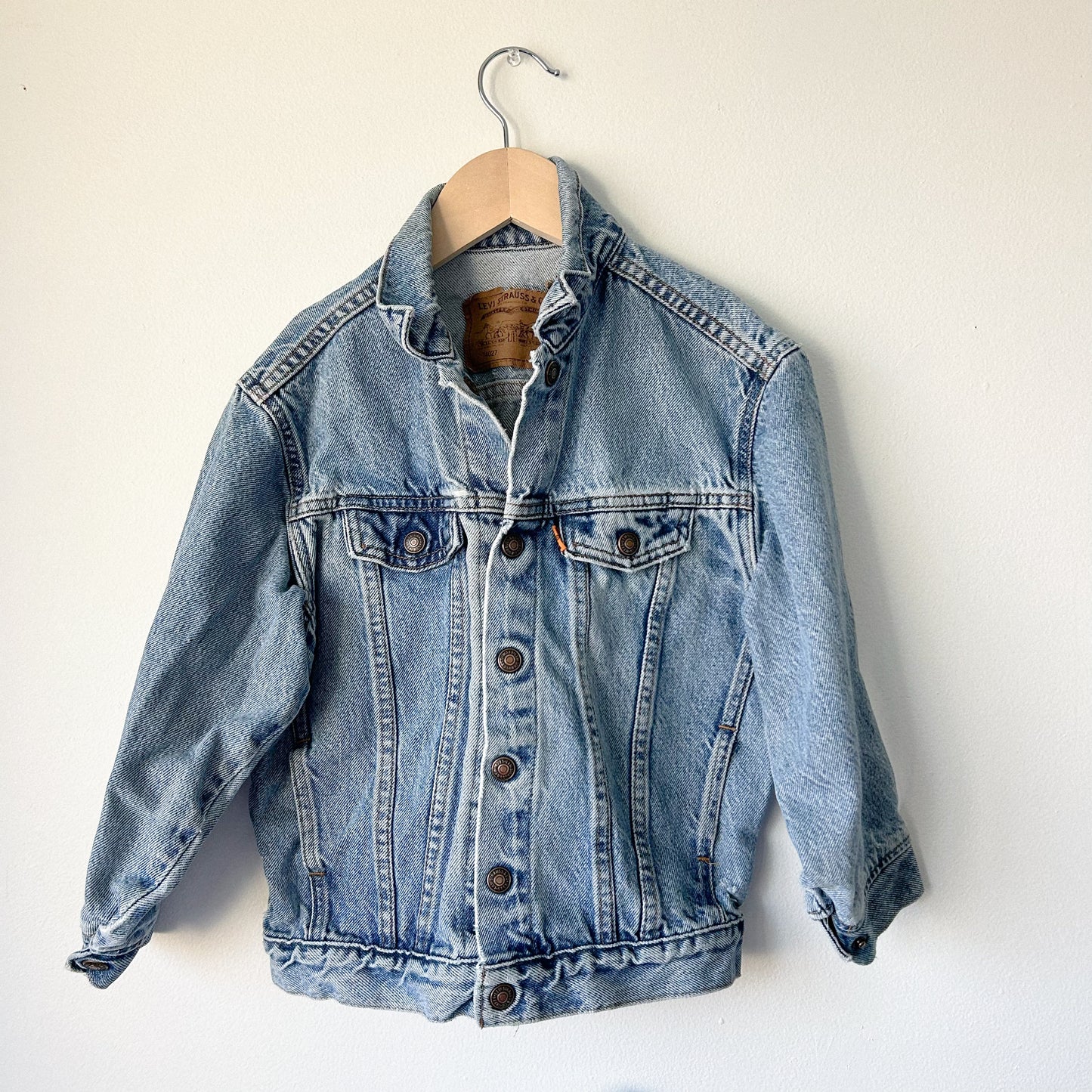 Vintage Orange Tab Levis Jacket Midwash