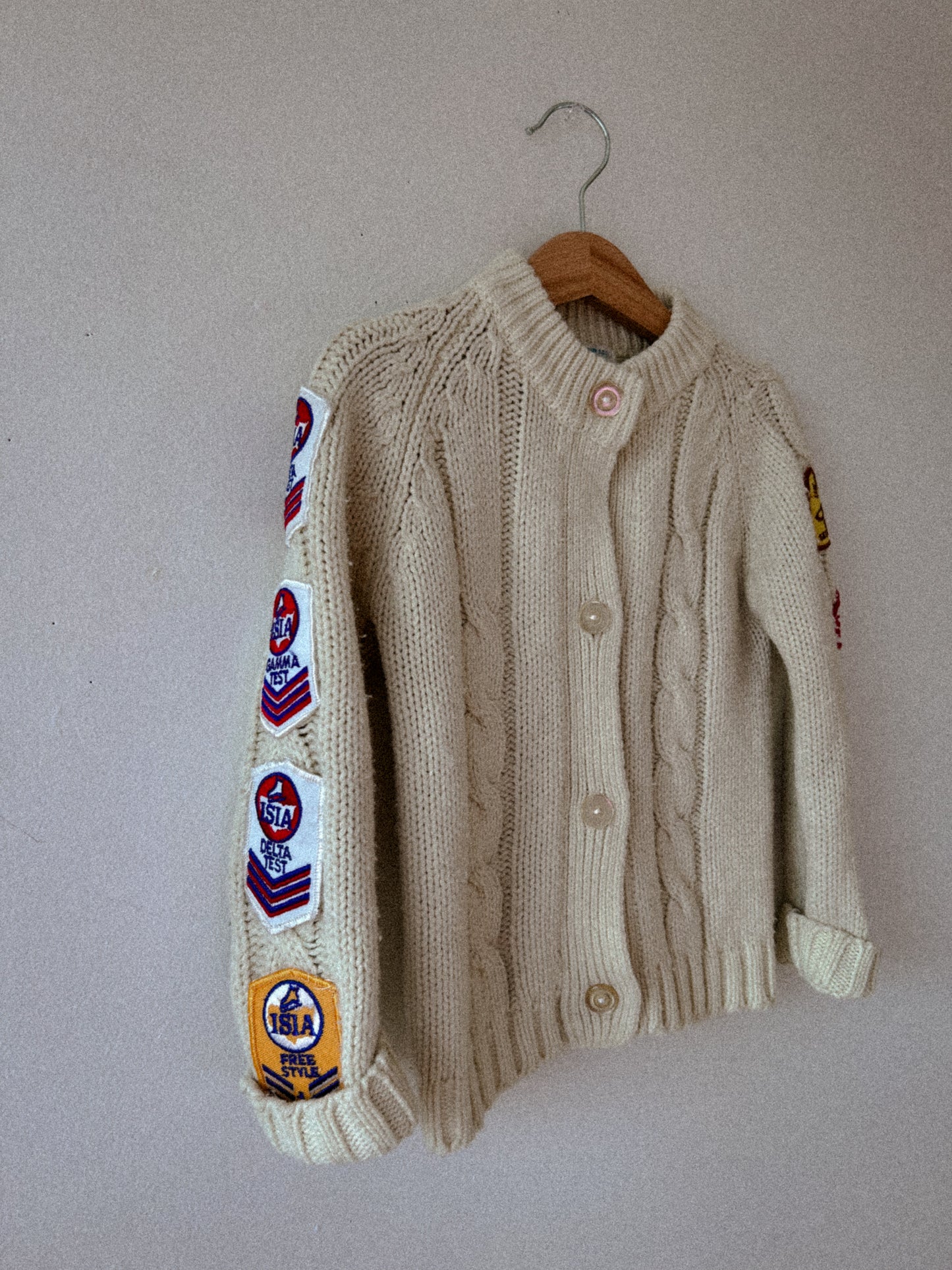 70s Ice Skating Cardigan