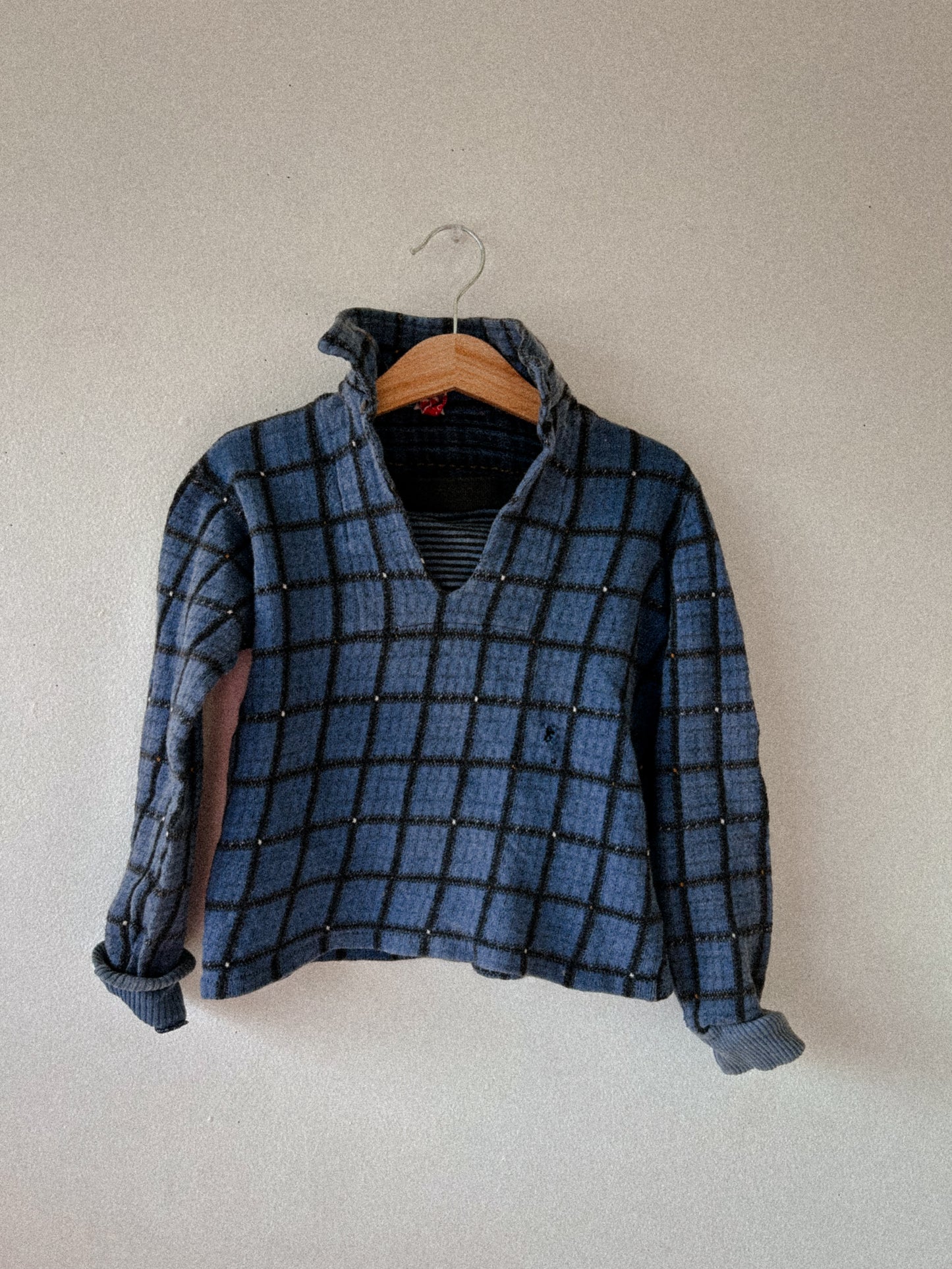 Blue Pattern Pullover
