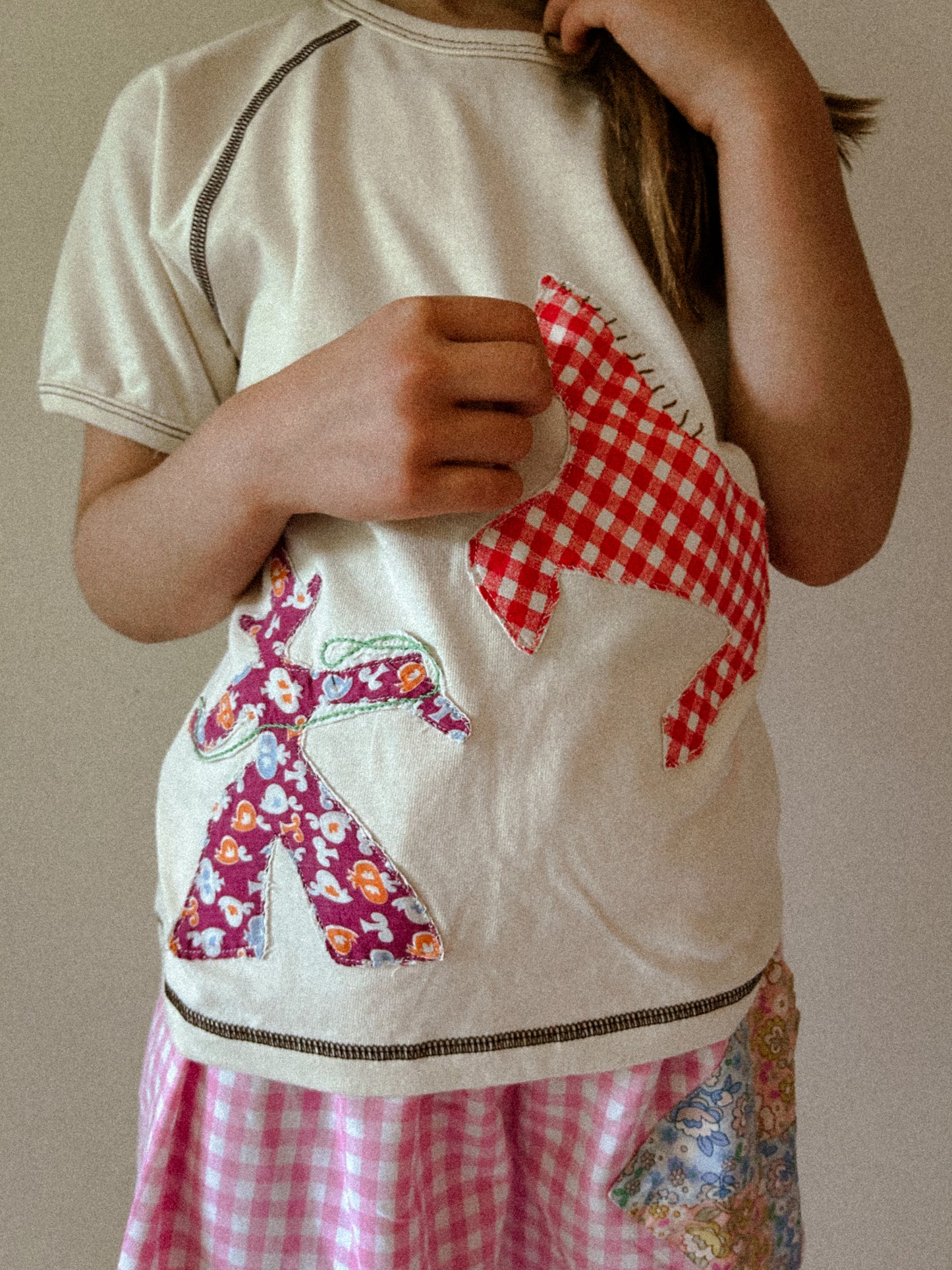 Baseball Tee in Horse & Rider
