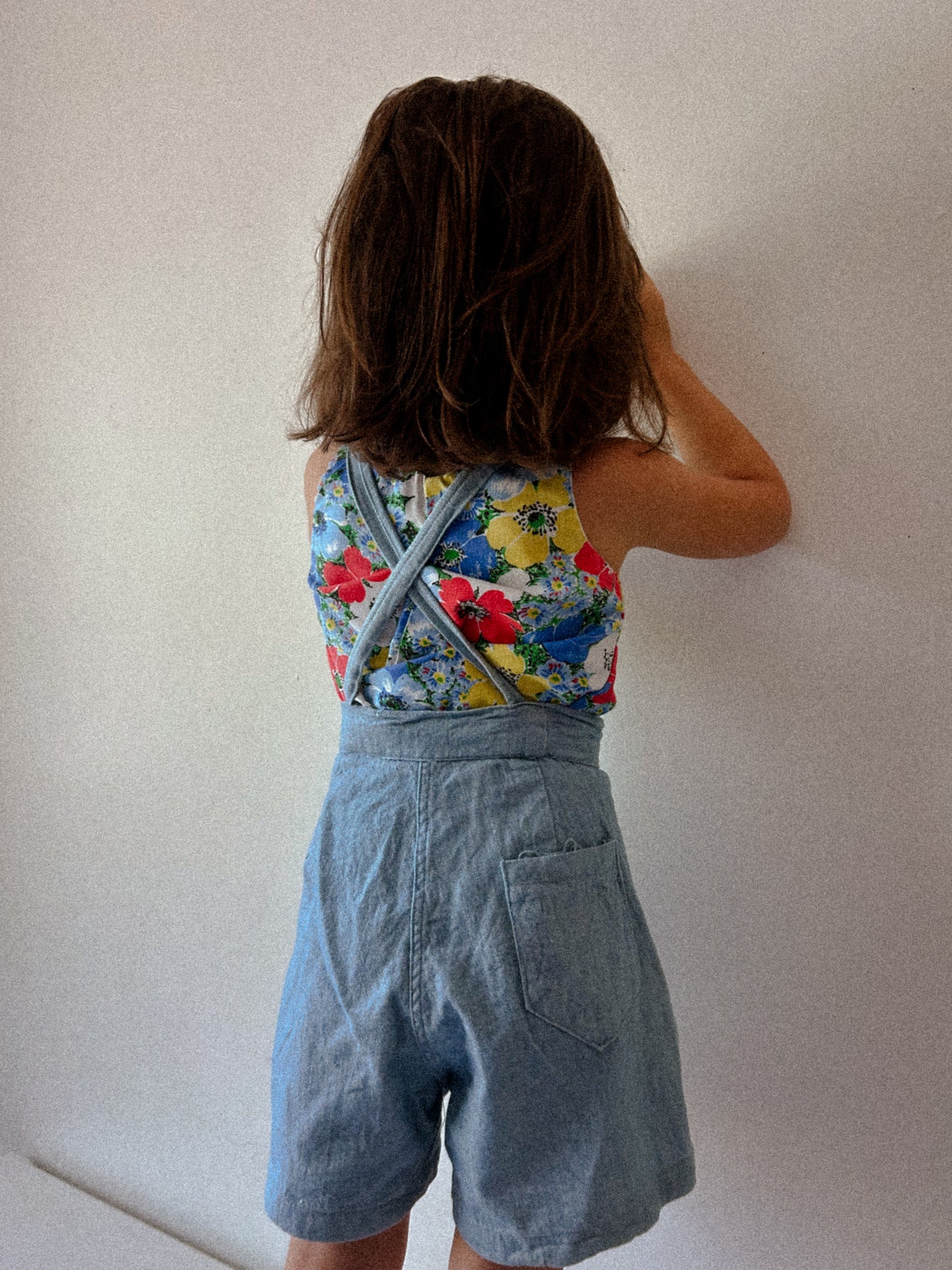 40s Chambray Shortalls