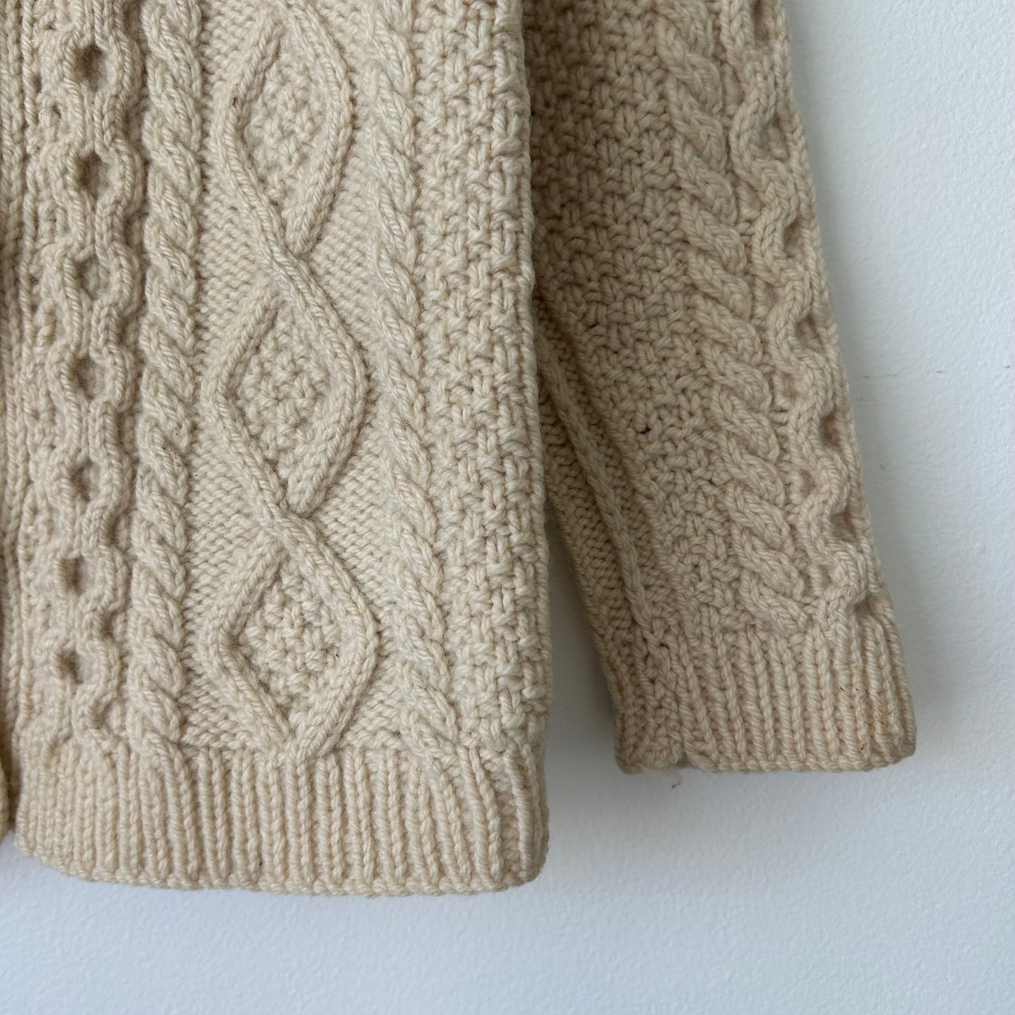 Handmade Cable Knit Sweater