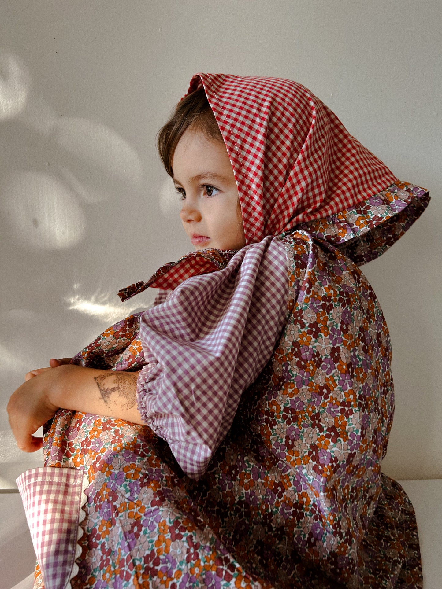 Ruffle Trim Bandana