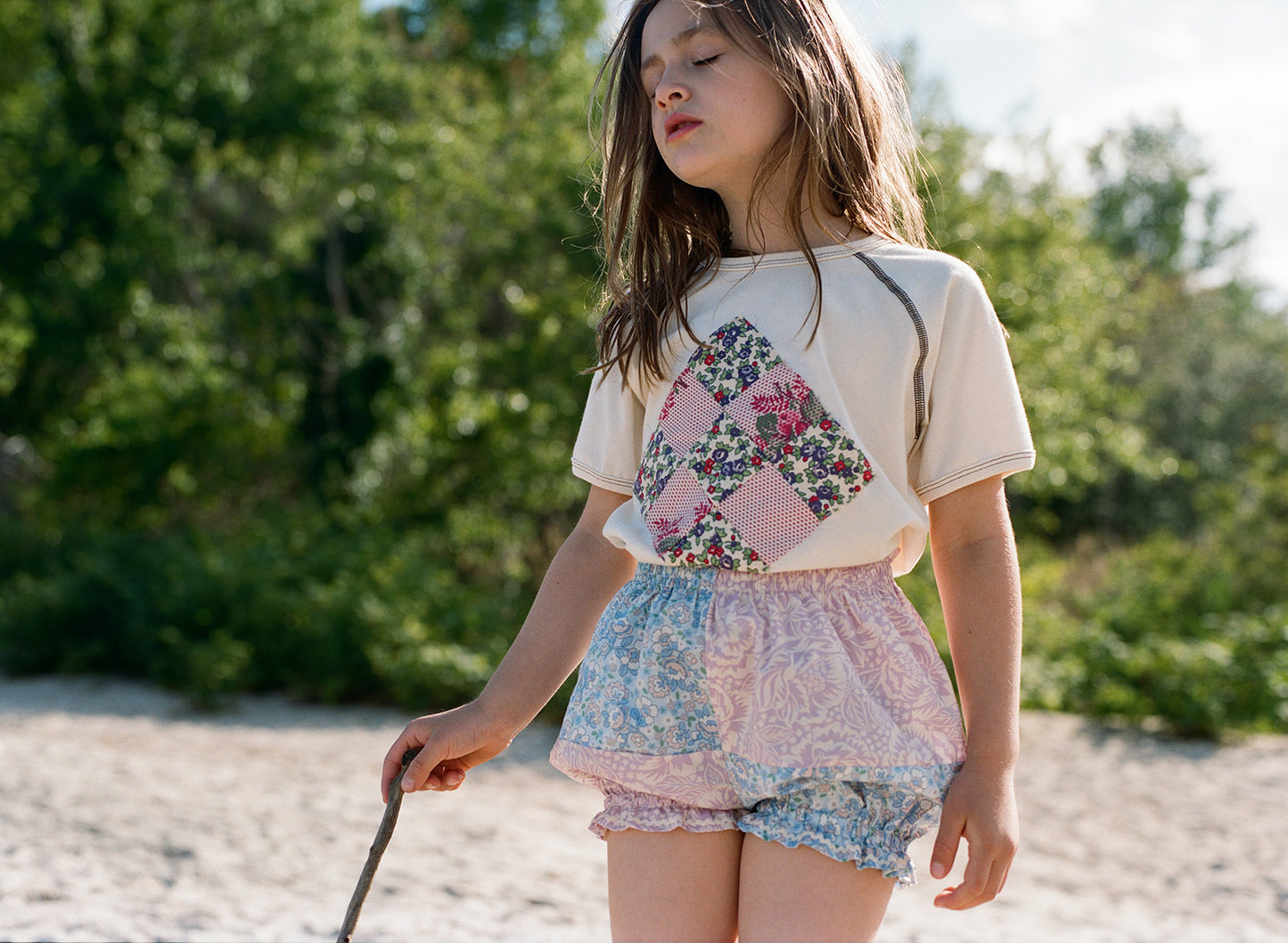 Baseball Tee in Diamond Patch
